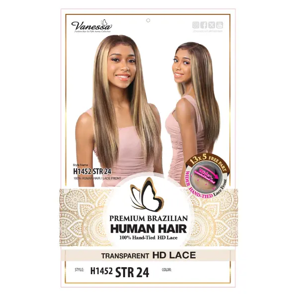 Perruque Naturelle HD Lace 13X5 STR24 - Vanessa Hair Perruque Naturelle HD Lace 13X5 STR24 - Vanessa Hair