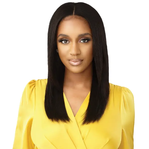 perruque u part naturelle dominican straight 20" outré perruque u part naturelle dominican straight 20" outré
