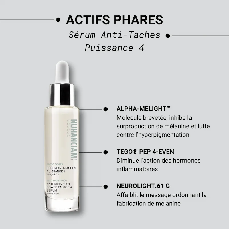 sérum anti taches puissance 4 nuhanciam sérum anti taches puissance 4 nuhanciam